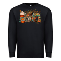 Black my blood type is pumpkin spice Premium Sweatshirt - CowGirlArtShop