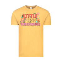 Vintage Mustard little miss threenager Vintage Tee - MaliasSmallBusiness