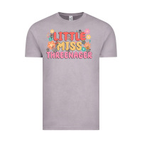 Vintage Zinc little miss threenager Vintage Tee - MaliasSmallBusiness