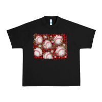 Black baseball christmas background Urban Heavy Tee - AdoDesignShop