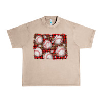 French Oak baseball christmas background Urban Heavy Tee - AdoDesignShop