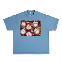 Pebble Blue baseball christmas background Urban Heavy Tee - AdoDesignShop