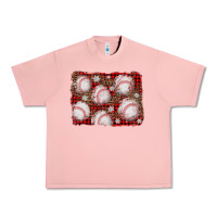 Salmon baseball christmas background Urban Heavy Tee - AdoDesignShop