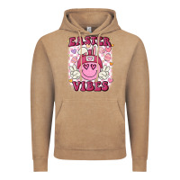 Vintage Coffee Easter vibes Vintage Hoodie - MaliasSmallBusiness