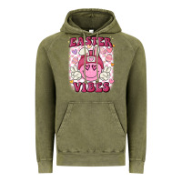 Vintage Olive Easter vibes Vintage Hoodie - MaliasSmallBusiness