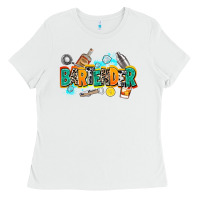 White bartender Ladies Tee - AdoDesignShop