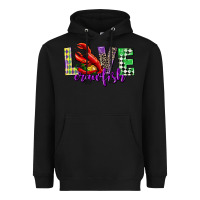 Black love crawfish mardi gras Heavyweight Hoodie - CowGirlArtShop