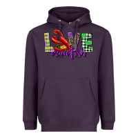 Plum love crawfish mardi gras Heavyweight Hoodie - CowGirlArtShop