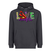 Smoke love crawfish mardi gras Heavyweight Hoodie - CowGirlArtShop