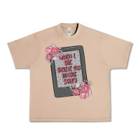 Burro when i die delete my kindle history Urban Heavy Tee - MaliasSmallBusiness