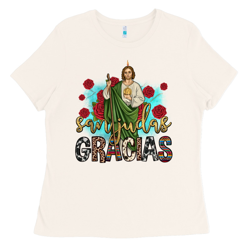 San Judas Gracias Ladies Tee by JahusDesignShop | Teevron