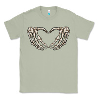 Matcha skeleton heart Classic Tee - MaliasSmallBusiness