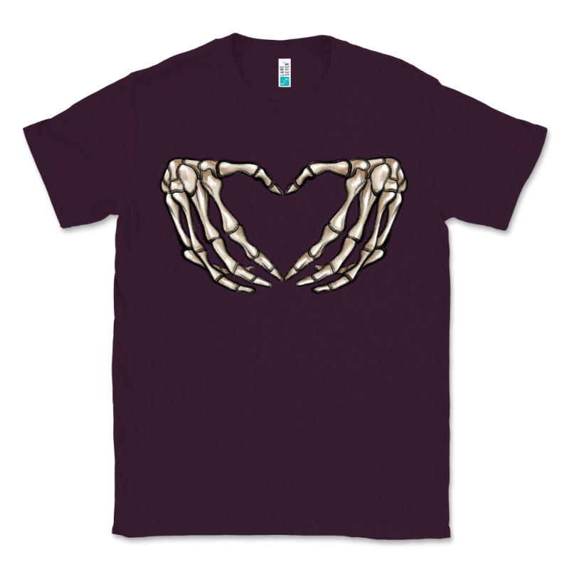 Skeleton Heart Classic Tee by MaliasSmallBusiness | Teevron