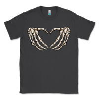 Smoke skeleton heart Classic Tee - MaliasSmallBusiness