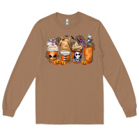 Toasted Coconut nightmare coffee cups Long Sleeve Tee - MaliasSmallBusiness