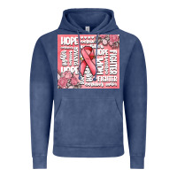 Vintage Denim cancer words Vintage Hoodie - MaliasSmallBusiness
