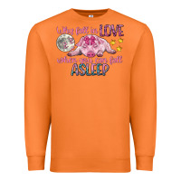 Carrot why fall in love when you can fall asleep Premium Sweatshirt - CowGirlArtShop