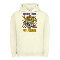 Pigment Pistachio skull mardi gras queen Urban Hoodie - FaDigitalArtStudio