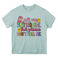 Arona call me antisocial but please don't call me Heavy Core Tee - Artiststas