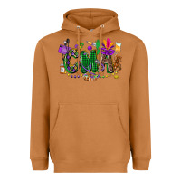 Meerkat cma mardi gras cowgirl Heavyweight Hoodie - CowGirlArtShop