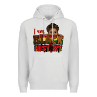 Dove Grey i am black history black boy peekaboo juneteenth Premium Hoodie - CowGirlArtShop