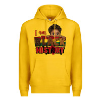Lemon i am black history black boy peekaboo juneteenth Premium Hoodie - CowGirlArtShop