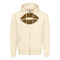Sandshell leopard lips Zipper Hoodie - Bettercallsaul