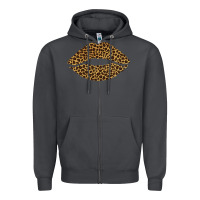 Smoke leopard lips Zipper Hoodie - Bettercallsaul