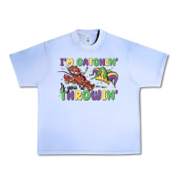 Grape Ice i'm catchin' if you're throwin' Urban Heavy Tee - MaliasSmallBusiness