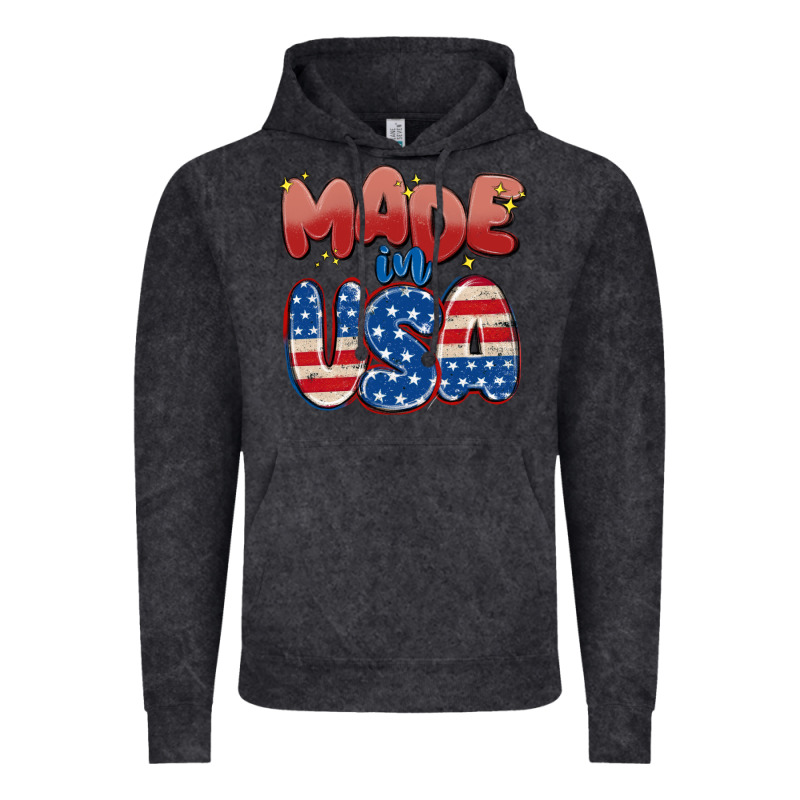 Made In Usa Vintage Hoodie by MaliasSmallBusiness | Teevron