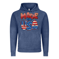 Vintage Denim made in usa Vintage Hoodie - MaliasSmallBusiness