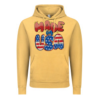 Vintage Mustard made in usa Vintage Hoodie - MaliasSmallBusiness