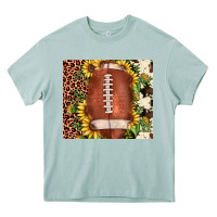 Arona football leopard cowhide sunflower Heavy Core Tee - JahusDesignShop