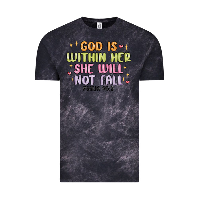 God Is Within Her She Will Not Fall Vintage Tee by MaliasSmallBusiness | Teevron