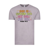 Vintage Zinc god is within her she will not fall Vintage Tee - MaliasSmallBusiness
