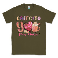 Army Green cafecito y pan dulce Classic Tee - MaliasSmallBusiness