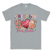 Heather Grey cafecito y pan dulce Classic Tee - MaliasSmallBusiness