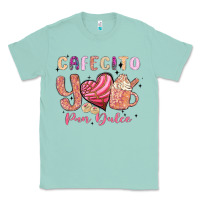 Seafoam cafecito y pan dulce Classic Tee - MaliasSmallBusiness