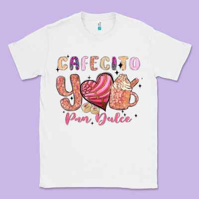 Cafecito Y Pan Dulce Classic Tee Designed By Maliassmallbusiness