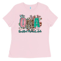 Bubblegum Pink qma qualified medical aide Ladies Tee - AdoDesignShop