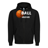 Black Ball Mom Zipper Hoodie - Bettercallsaul