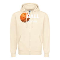 Sandshell Ball Mom Zipper Hoodie - Bettercallsaul