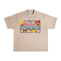 French Oak blessed teacher Urban Heavy Tee - MaliasSmallBusiness