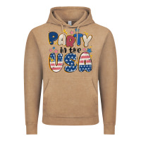 Vintage Coffee party in the usa Vintage Hoodie - MaliasSmallBusiness