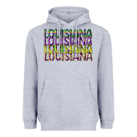 Louisiana Mardi Gras Heavyweight Hoodie | Teevron