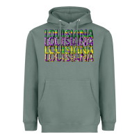 Sage louisiana mardi gras Heavyweight Hoodie - CowGirlArtShop