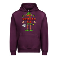 Mauve Wine im the veteran elf Urban Hoodie - FaDigitalArtStudio
