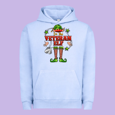 Im The Veteran Elf Urban Hoodie Designed By Fadigitalartstudio