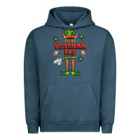 Pigment Midnight Navy im the veteran elf Urban Hoodie - FaDigitalArtStudio
