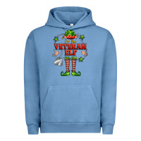 Pigment Pebble Blue im the veteran elf Urban Hoodie - FaDigitalArtStudio